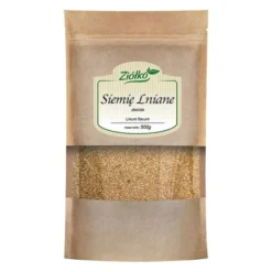 Ziółko, siemię lniane złociste, ziarno, 500 g