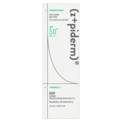 Z+Piderm EGF, krem przeciwsłoneczny, SPF50+/PA++++, 40 ml