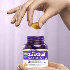 ZzzQuil Natura, żelki o smaku mango i banana, 30 szt.