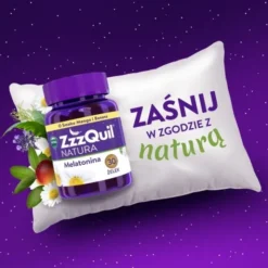 ZzzQuil Natura, żelki o smaku mango i banana, 30 szt.