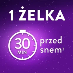ZzzQuil Natura, żelki o smaku mango i banana, 30 szt.